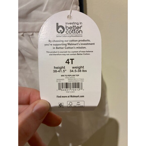 NWT Wonder Nation Blue & White Outfit - Tank & Shorts - 4T - Picture 3 of 4